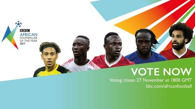 African Footballer of the Year vote