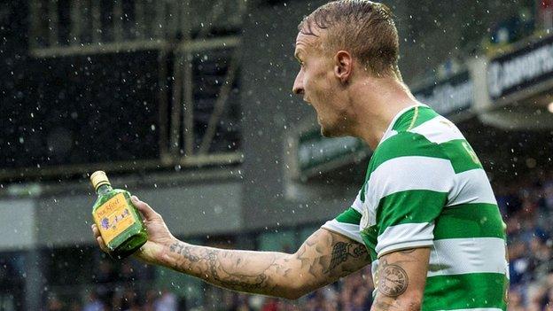 Celtic striker Leigh Griffiths