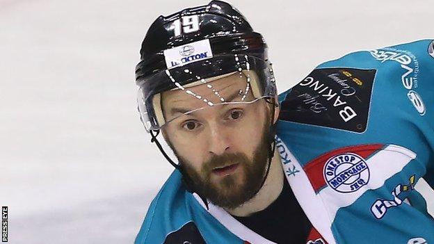 Belfast Giants' player Colin Shields