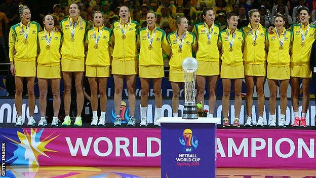 Australia won the world Cup in 2015