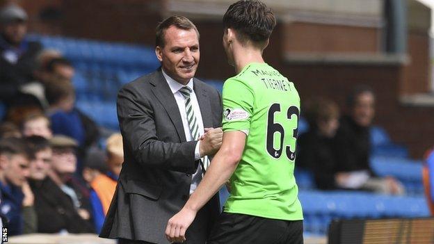 Celtic defender Kieran Tierney