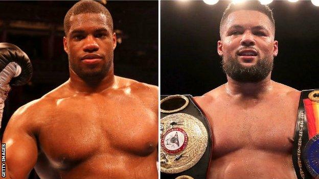 Daniel Dubois and Joe Joyce