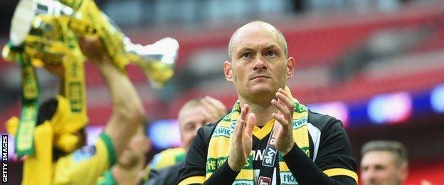 Former Norwich City manager Alex Neil