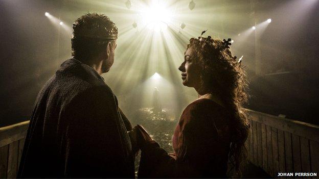 Kenneth Branagh and Alex Kingston in Macbeth