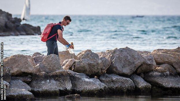 Beach clean