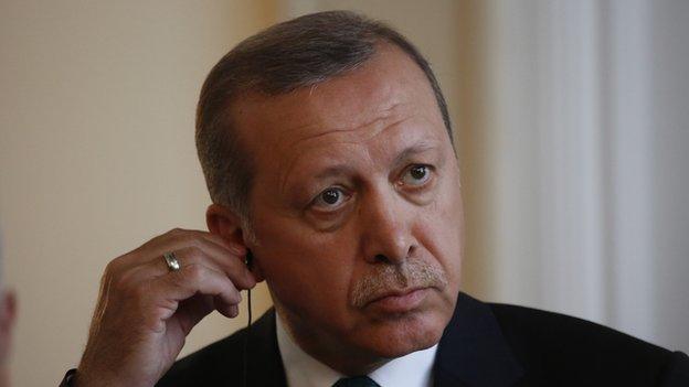 Turkey's President Recep Tayyip Erdogan