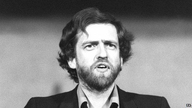 Jeremy Corbyn in 1984