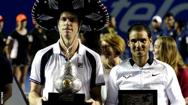 Sam Querrey and Rafael Nadal