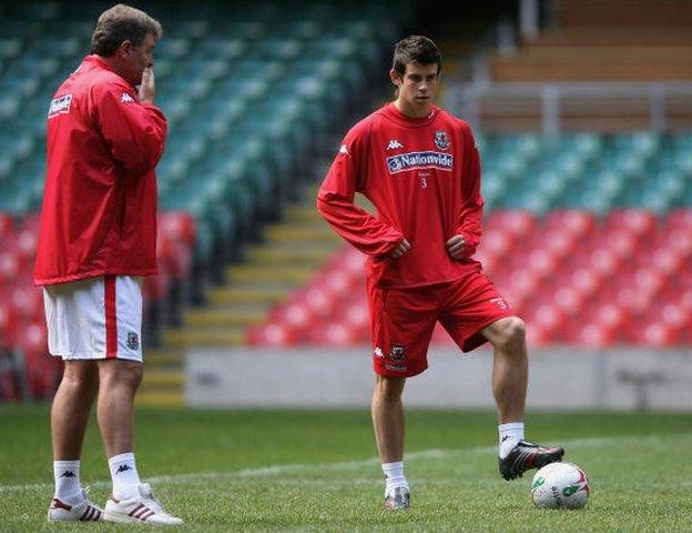 John Toshack and Gareth Bale