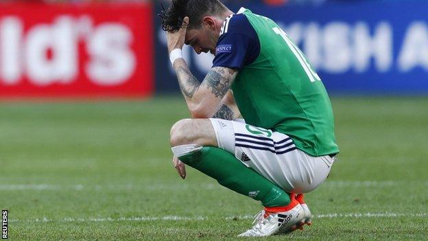 Northern Ireland striker Kyle Lafferty