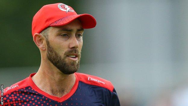 Glenn Maxwell averaged almost 50 in the T20 Blast for Lancashire last season