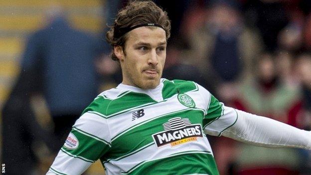 Celtic defender Erik Sviatchenko