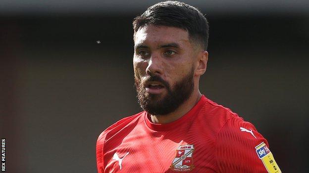 Swindon midfielder Danny Rose