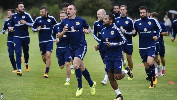 Scotland training