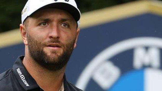 Jon Rahm at the BMW PGA Championship