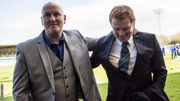 Jim Duffy and Neil Lennon