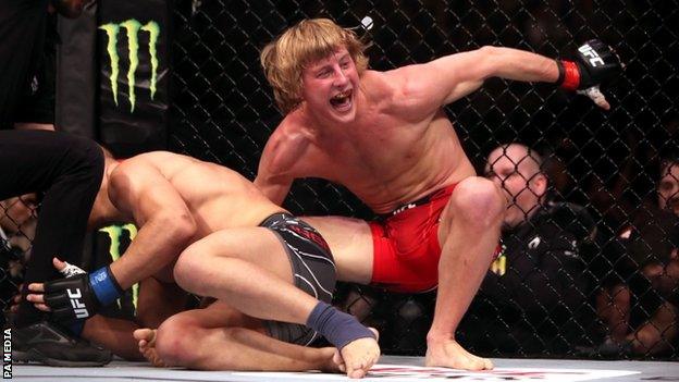 Paddy Pimblett earns victory at UFC London