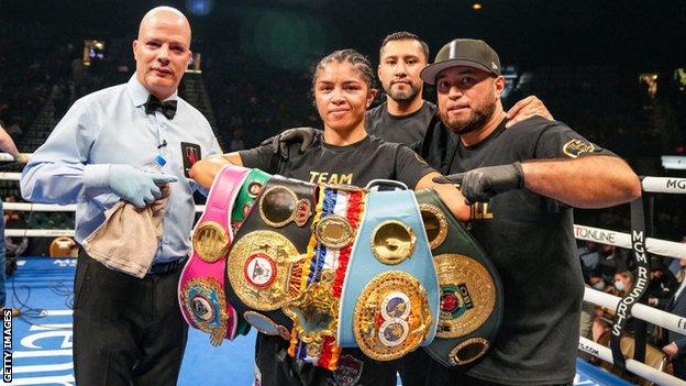 Jessica McCaskill following her win over Kandi Wyatt in December