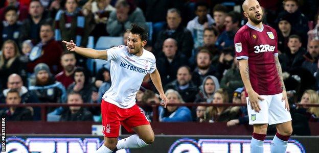 Aston Villa v Nottingham Forest