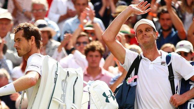 Andy Murray and Sam Querrey