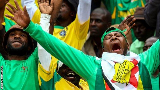 Zimbabwe fans