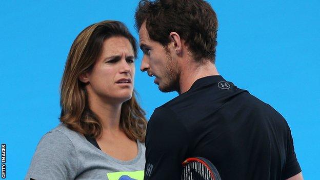 Andy Murray, Amelie Mauresmo