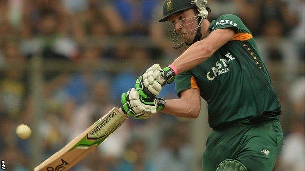 AB de Villiers hits out against India