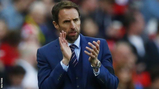 England manager Gareth Southgate