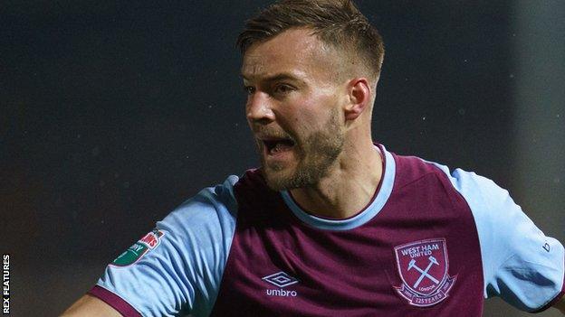 West Ham United forward Andriy Yarmolenko