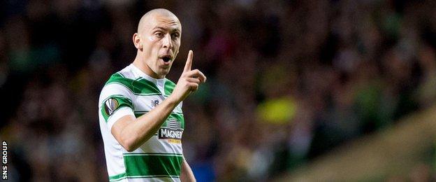 Celtic captain Scott Brown