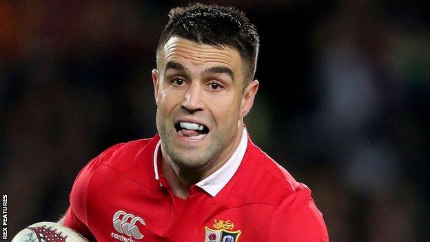 Conor Murray in action for the Lions