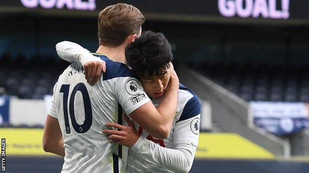 Harry Kane and Son Heung-min