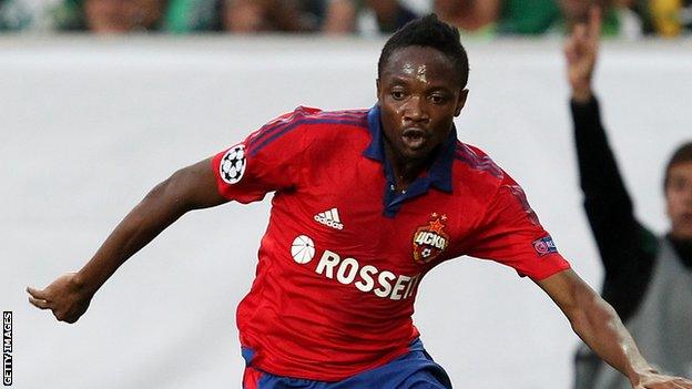 Nigeria's Ahmed Musa