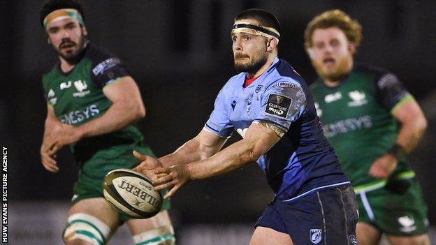 Cardiff Blues flanker Ellis Jenkins has played 11 internationals for Wales