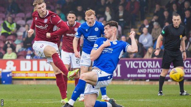 Jack Hamilton gave Arbroath a lead that they would not relinquish