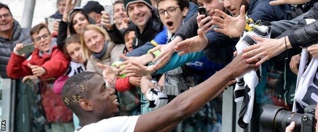 Paul Pogba of Juventus