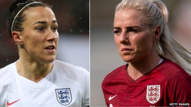 Lucy Bronze and Alex Greenwood