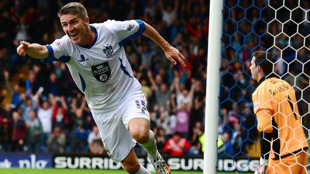 Ryan Lowe has scored 70 of his 202 career goals in a Bury shirt