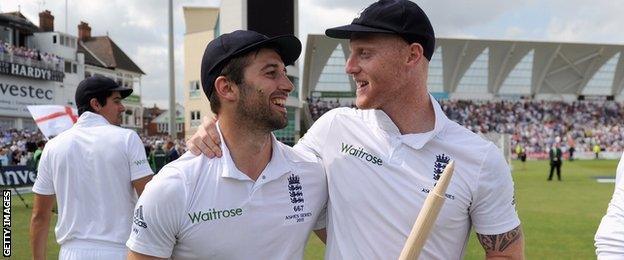 Mark Wood & Ben Stokes