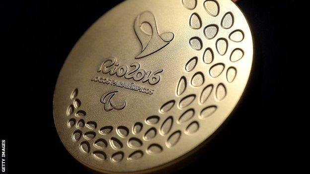 Paralympic gold medal