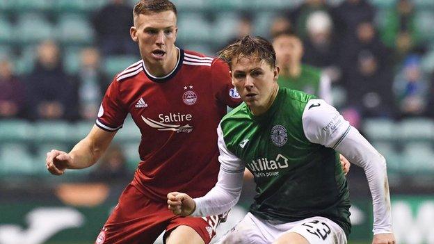 Scott Allan played 23 games for Hibs last season before being released