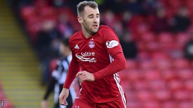 Aberdeen winger Niall McGinn