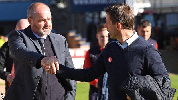 Steve Clarke and Neil McCann