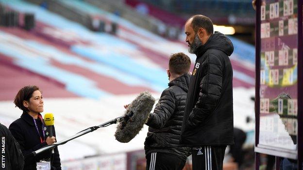 Former Wolves boss Nuno Espirto Santo speaks to BBC Sport