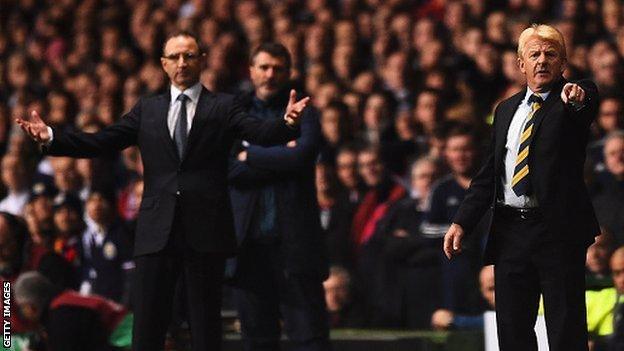 Martin O'Neill and Gordon Strachan