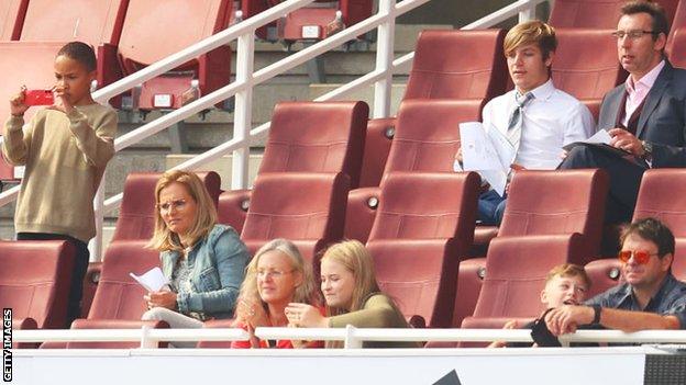 Sarina Wiegman at the Emirates stadium