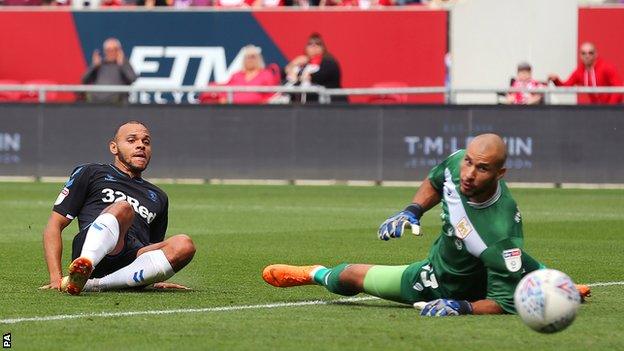 Martin Braithwaite opens the scoring