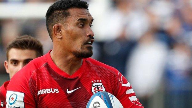 Jerome Kaino in action for Toulouse