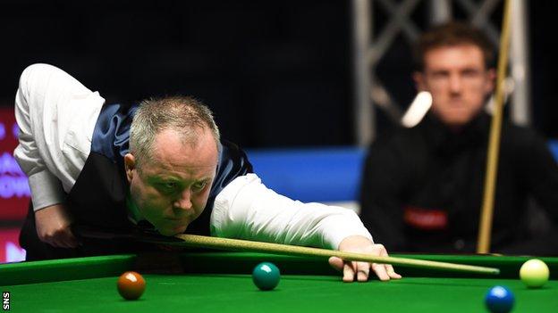 John Higgins was the beaten finalist at the 2016 Scottish Open