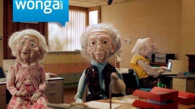 Wonga UK advert